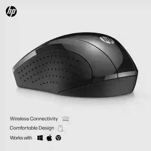 HP X3000 G2 Wireless Mouse - Ambidextrous 3-Button Control, & Scroll Wheel Multi-Surface Technology