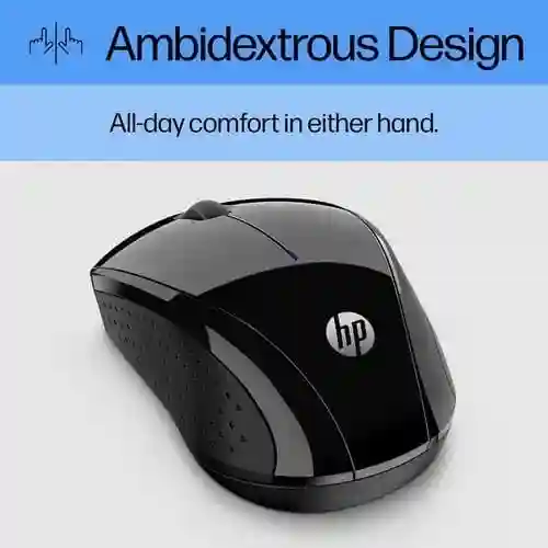 HP X3000 G2 Wireless Mouse - Ambidextrous 3-Button Control, & Scroll Wheel Multi-Surface Technology