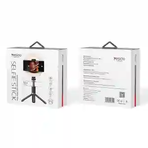 Yesido Selfie Stick With Wireless Ring Light Tripod - SF12