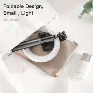 Yesido Selfie Stick With Wireless Ring Light Tripod - SF12