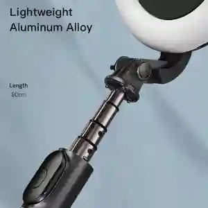 Yesido Selfie Stick With Wireless Ring Light Tripod - SF12